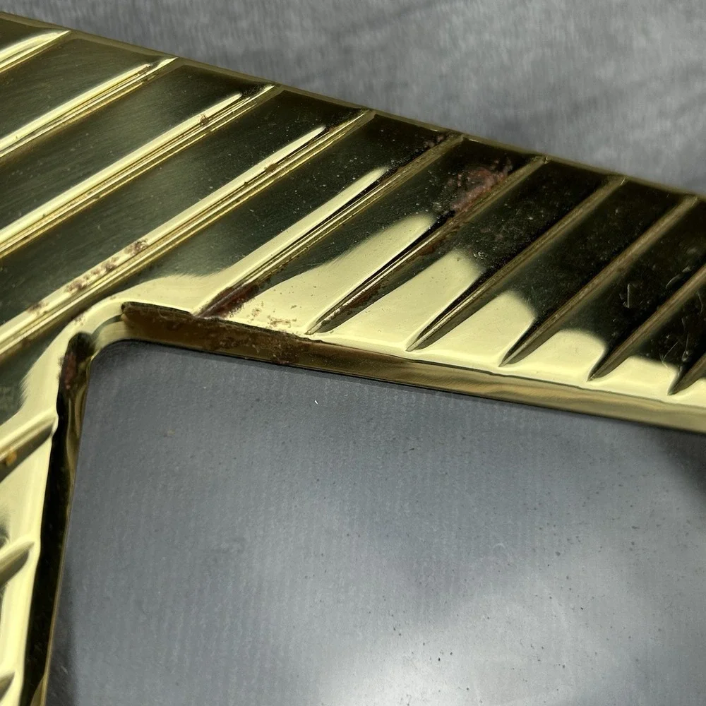 Vintage Brass Gold Tone  5x7